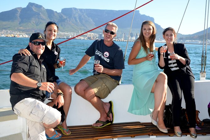 Sailing in Table Bay Cape Town aboard a Classic Schooner - Setting sail from the V&A Waterfront