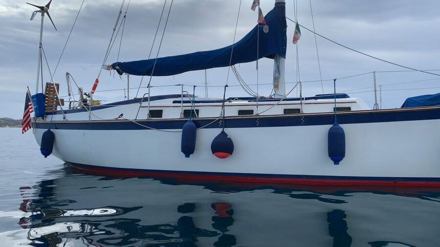 Sailing Maddalena Archipelago with a USCG licensed captain - Cala Corsara and the Sheltered Coves of Spargi