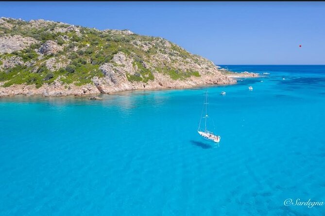 Sailing ship from Porto San Paolo (S.Teodoro-Olbia) to Tavolara, Molara - Setting out from Porto San Paolo at 9:30