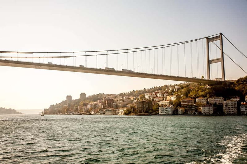 Sailing Through Culture Bosphorus and Spice Bazaar Tour - Byzantine Walls and the City’s Defensive Past