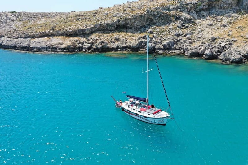 Sailing tour around Lindos with food and drinks - Key points to know before booking