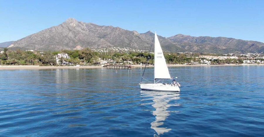 Sailing Trip in Marbella from Puerto Banus - The Golden Mile from the sea