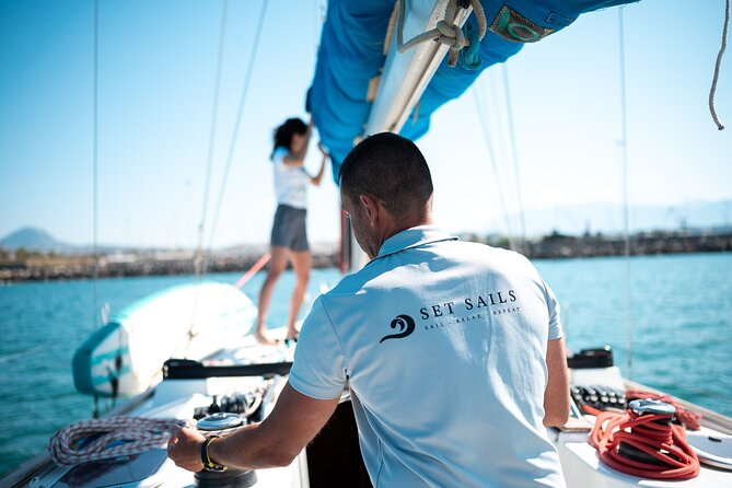 Sailing Trip to Dia Island - All Inclusive - George, Niko, and the tone of the day