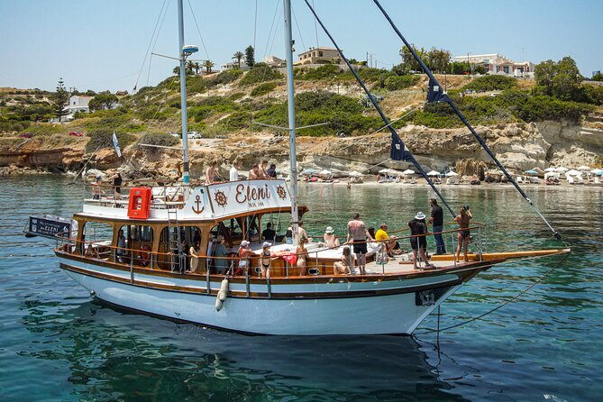 Sailing Trips with Cretan Sailing - Leaving Hersonissos on an 18-meter wooden boat