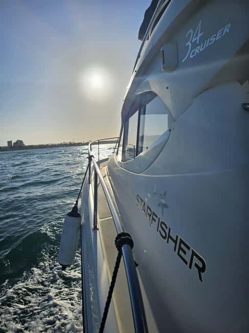 Sailing with sunset and swim in the sea - What Captain Manuel adds to the experience
