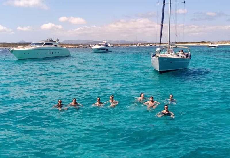 Sailing Yacht Day Charter; Ibiza to Formentera (return) - From Cala Jondal to your sailing yacht