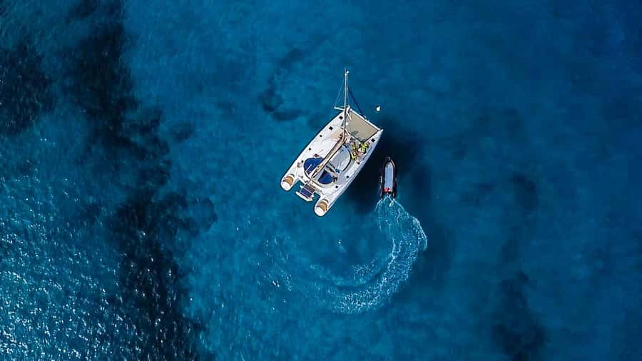 Sal, Cape Verde: Half day on Cuba Libre sailing yacht - The swimming and snorkeling stop comes at the end