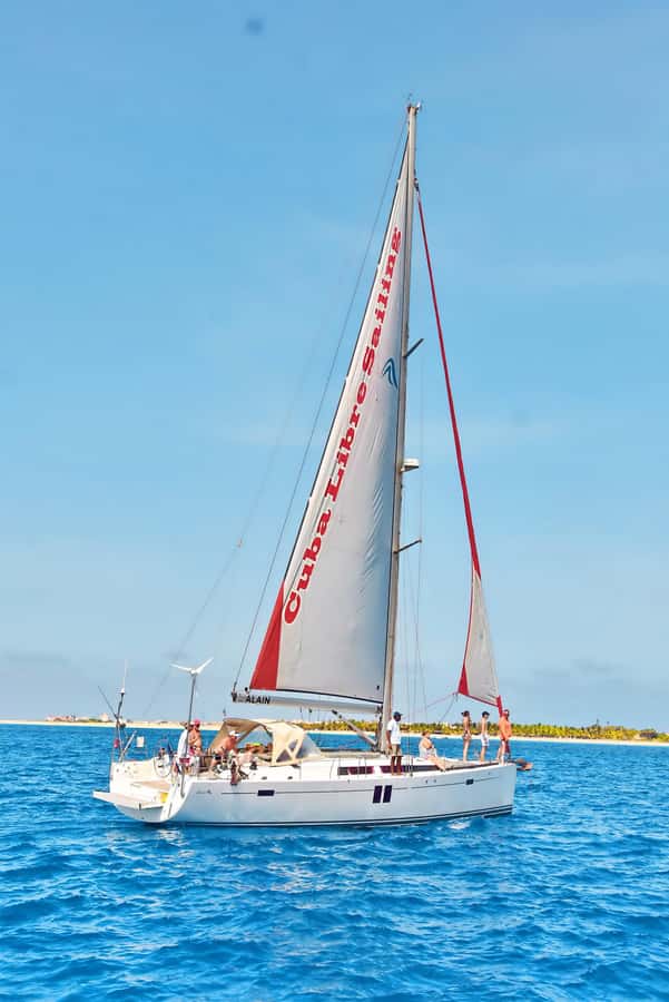 Sal, Cape Verde: Half day on Cuba Libre sailing yacht - Drinks, tuna canapés, and life aboard