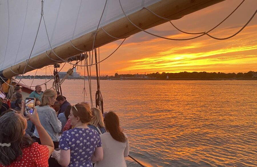 Salem: Historic Schooner Sailing Cruise - Setting out from Pickering Wharf Marina