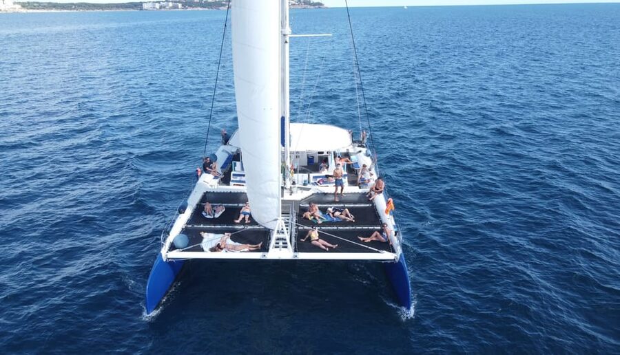 Salou's Fireworks 15th August Sail Catamaran - Is $51 a fair price?
