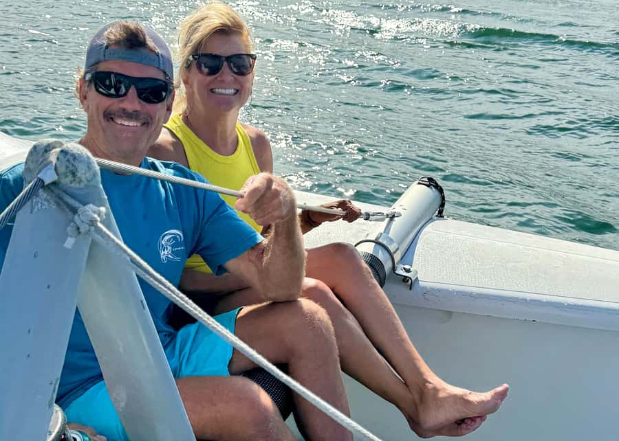 San Diego Bay: 2.5 hour Pure Catamaran Sailing Cruise - The First Ten Minutes Around Harbor Island