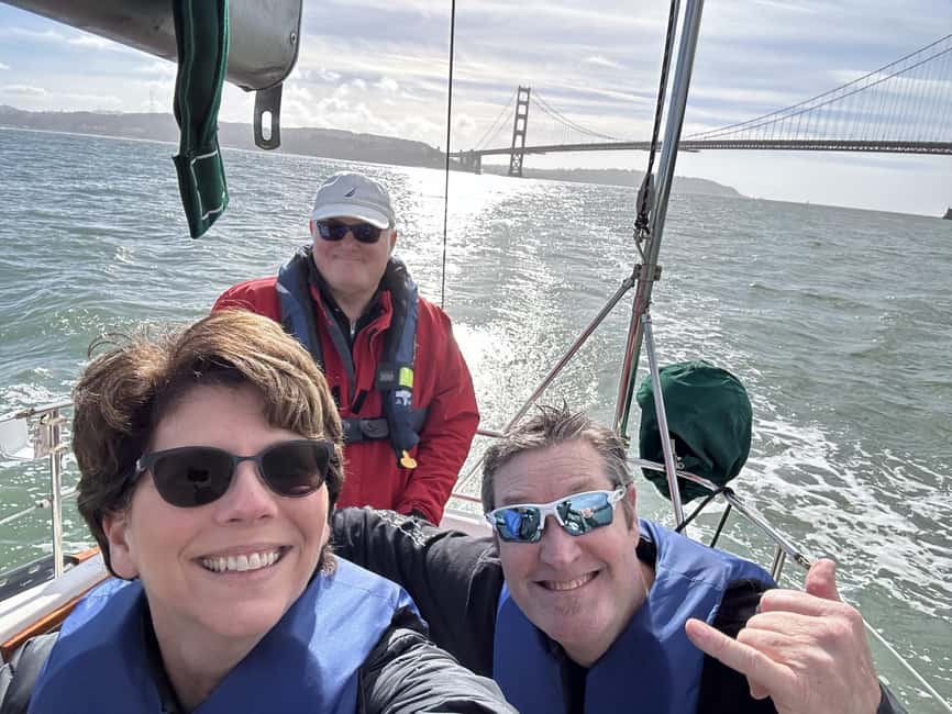 SAN FRANCISCO: (2hr) Interactive Sailing Experience - Sailing beneath the Golden Gate Bridge