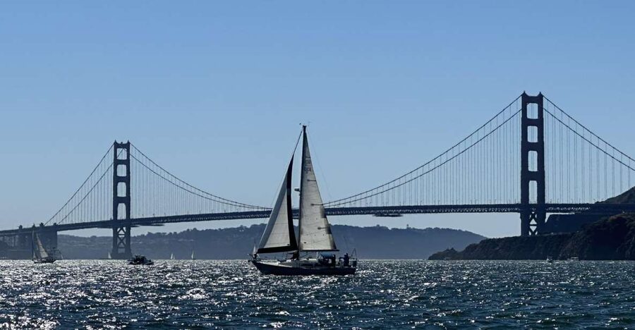 SAN FRANCISCO: (2hr) PRIVATE Sailing Experience 6 Guests - Why a private sail works well on San Francisco Bay