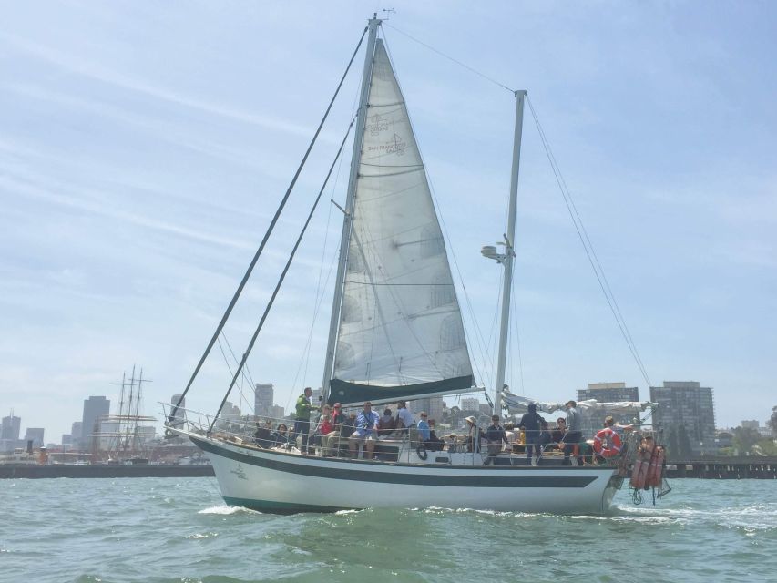 San Francisco: Bay Sailing Tour with Drinks - Booking flexibility and practical details