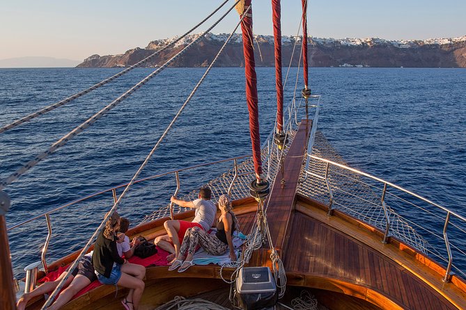 Santorini Caldera Sunset Sailing Cruise with Dinner and Wine - What the price means for your Santorini budget