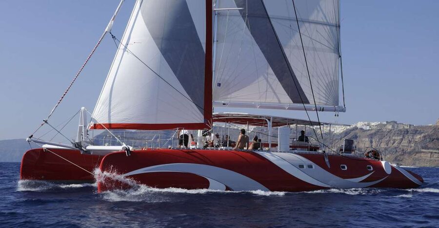 Santorini: Dream Catcher 5-hour Sailing Trip in the Caldera - Four things to know before you book