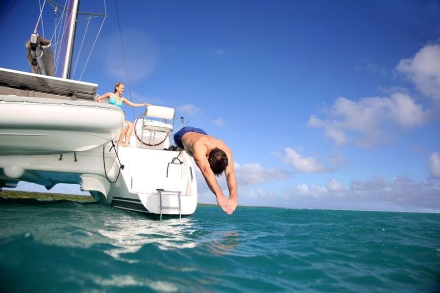 Santorini: Dream Catcher 5-hour Sailing Trip in the Caldera - Sailing under canvas, not just an engine