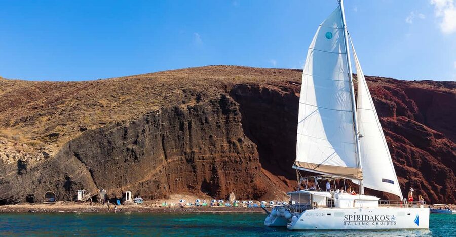 Santorini: Sailing Catamaran Cruise with BBQ and Drinks - Why this cruise works so well in Santorini