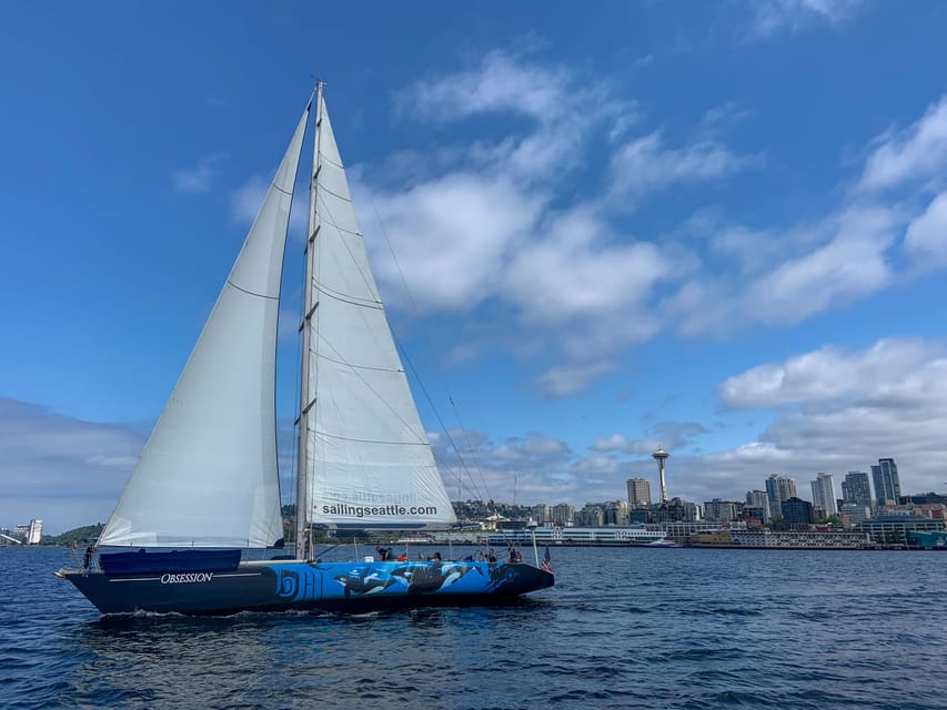 Seattle: Sailing Cruise - Leaving Pier 56 for Elliott Bay