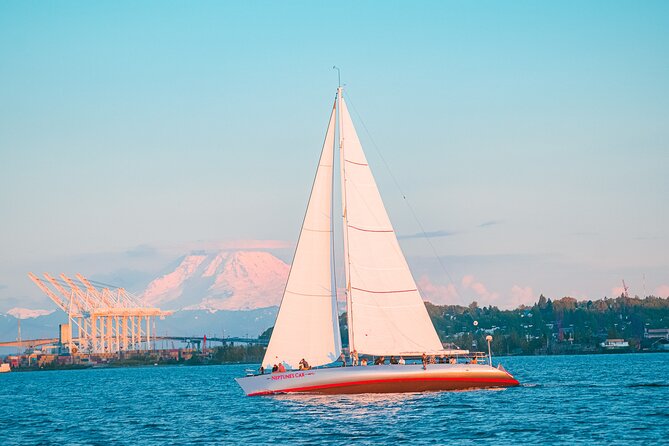 Seattle Sailing Experience BYOB - Leaving Seattle From Alaskan Way