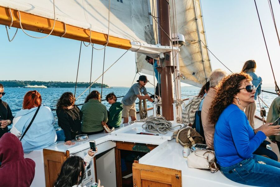 Seattle: Tall Sailboat Sunset Harbor Cruise - How much value do you get for $79?