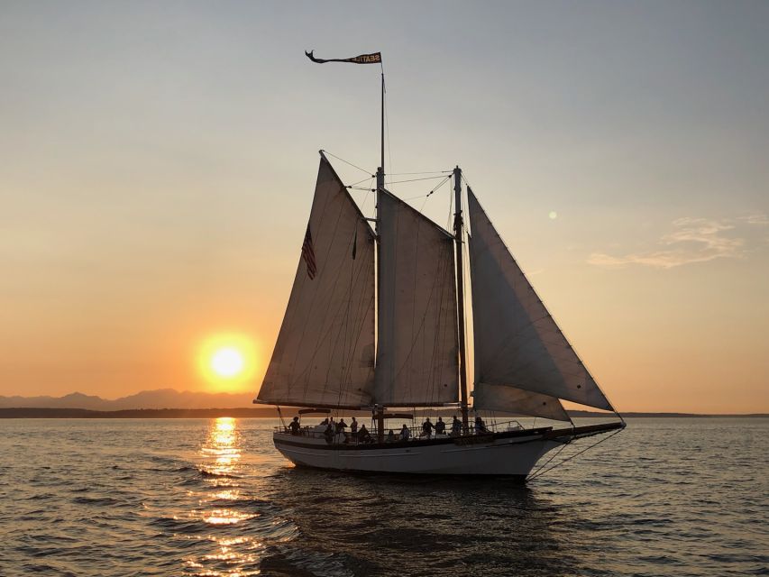 Seattle: Tall Ship Harbor Cruise - Possible cannon fire and the onboard bar