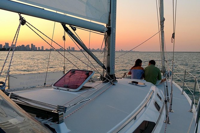 Serene Private Sunset Sail on Lake Michigan - Navy Pier, Chicago - The boat, music, food, and drink rules