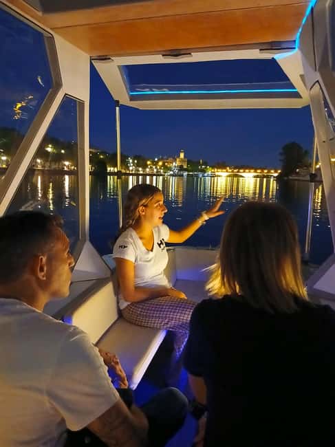 Seville: Sail the River. 100% private - Daytime calm or evening lights