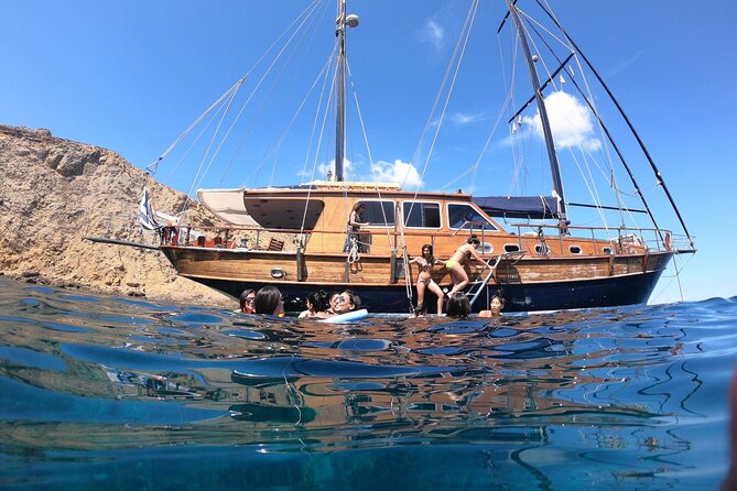 Shared Mykonos Sail Cruise to Delos and Rhenia Islands - Why Delos and Rhenia make a good pair