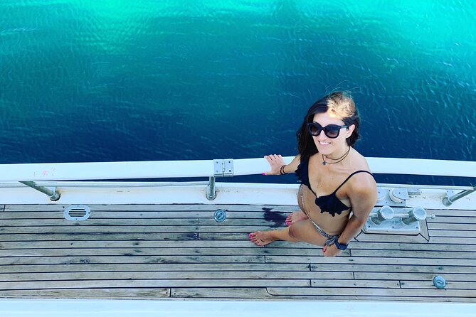 Shared Mykonos Sail Cruise to Delos and Rhenia Islands - Rhenia: the best time to get wet