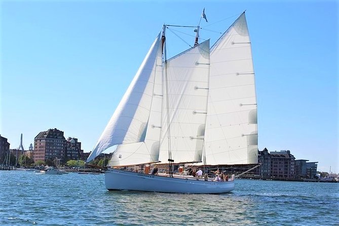 Sightseeing Day Sail around Boston Harbor - Fan Pier, Moakley Courthouse, and Harpoon Brewery