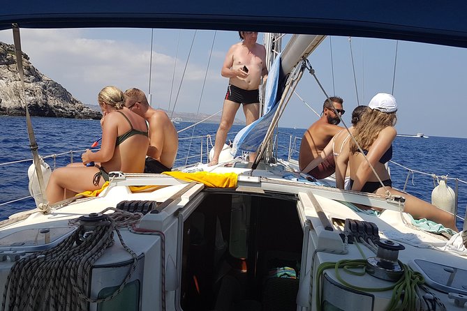 Single day Sail boat cruise with swimming, snorkeling, drinks and lunch - Setting off from Platia Neoriou at 10:00 am