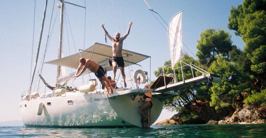 Skiathos: Day-Sailing Tour with Lunch on Board - Key points at a glance