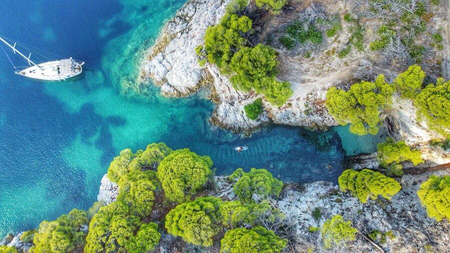 Skiathos: Full-Day Sailing Cruise with Lunch - Tsougria Island: Your First Taste of the Aegean