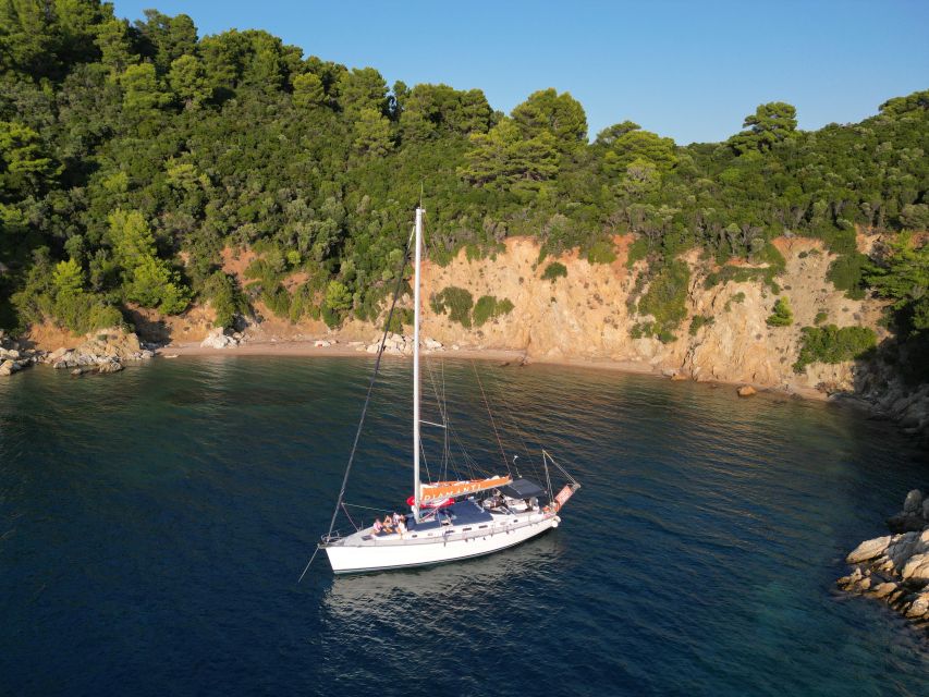 Skiathos: Private Sailing Trip with Lunch and Snorkeling - What the $1,767 price really buys