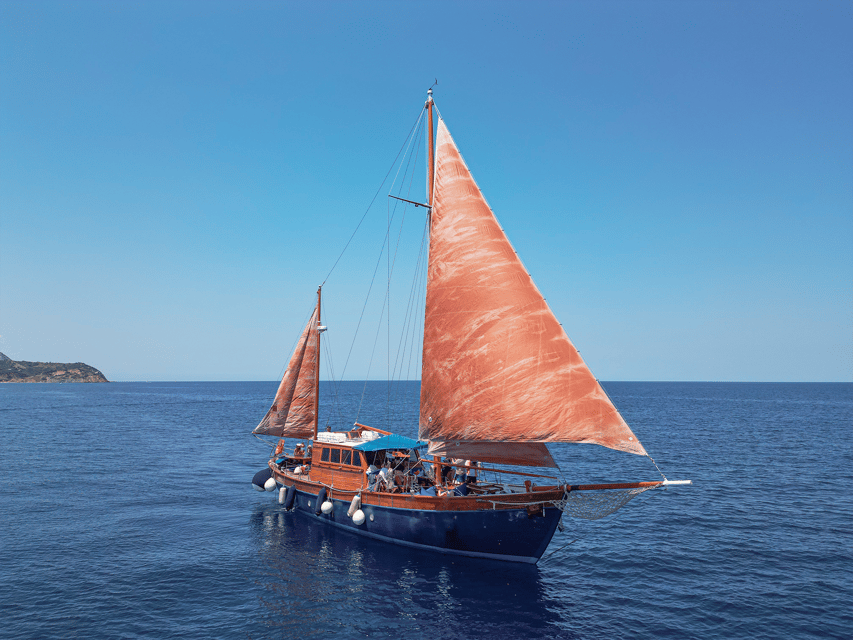 Skiathos: Wooden Sailboat Full- or Half-Day Trip with Meal - Tsougria and Arkos: swimming rather than sightseeing