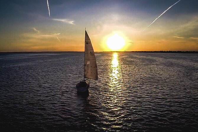 Small Group Dolphin Sunset Tour on Electric Sailing Boat Denia - Leaving Dénia on a 10-person electric sailing boat