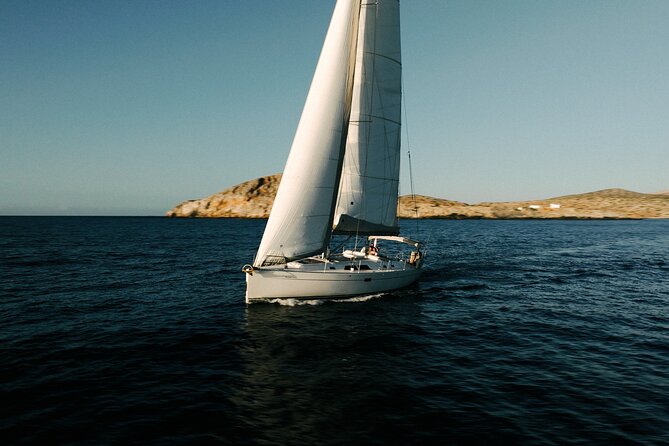 Small Group Sailing Cruise from Agios Nikolaos in Mirabello Bay - Three Hours and 45 Minutes at Kolokitha