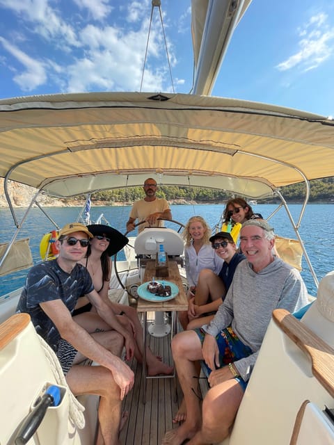 Small-Group Sailing Cruise in Nafplio with Local Treats - A second stop with changing water conditions