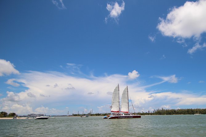 South Beach Sail Splash aboard the Caribbean Spirit - Snacks and safety gear add real value