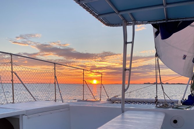 Southwest Florida Sunset Sail - Fort Myers Beach from the water