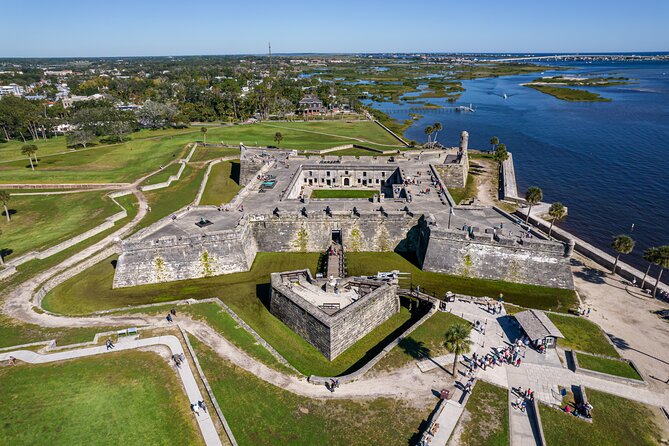 St. Augustine Live Music Cruise with Drinks and Sunset Option - Seeing Castillo de San Marcos from the water