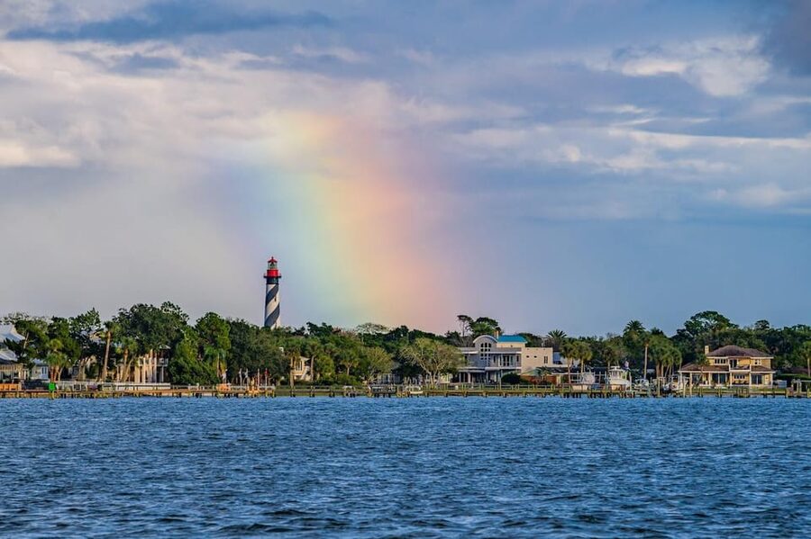 St Augustine: Nights of Lights Sail w Live Music& Sunset Opt - Choosing between sunset and evening departure