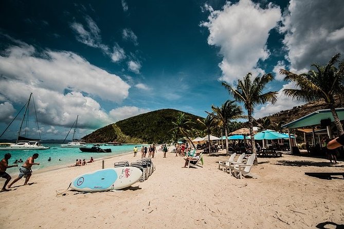 St. John Jost Van Dyke & Soggy Dollar Snorkel Sail with Breakfast - Westin - A reef snorkel before White Bay