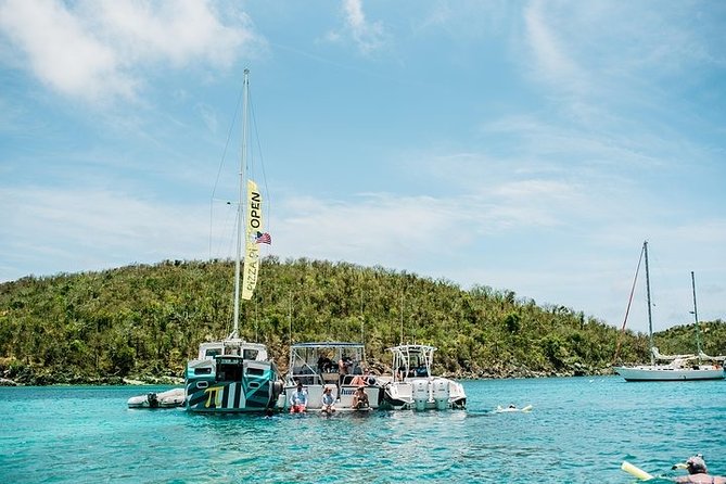 St. John PiZZA Pi Snorkel Sail with Beach Stop, Lunch & Open Bar - Westin - Leaving the Westin at 10:15 am