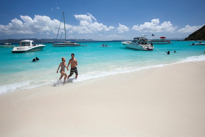 St. John PiZZA Pi Snorkel Sail with Beach Stop, Lunch & Open Bar - Westin - Pizza Pi turns lunch into an event