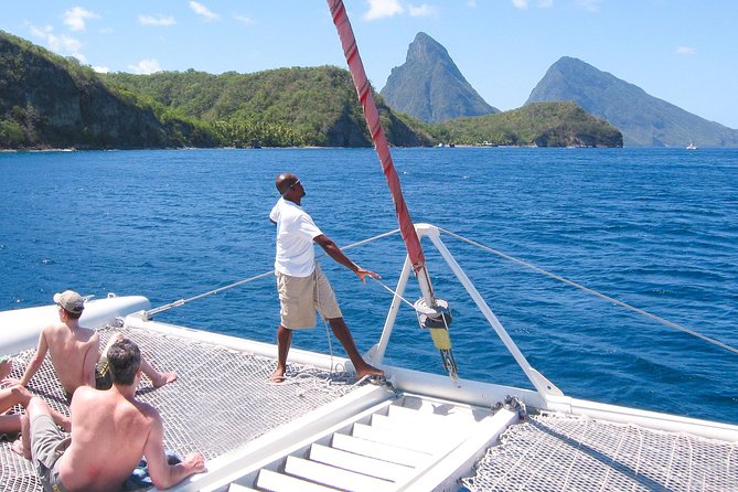 St Lucia Catamaran Day Sailing and Sightseeing Tour - Creole lunch and the return to the coast