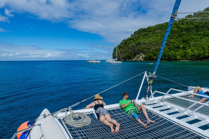 St Lucia Catamaran Day Sailing and Sightseeing Tour - Marigot Bay, Anse Cochon, and time in the water