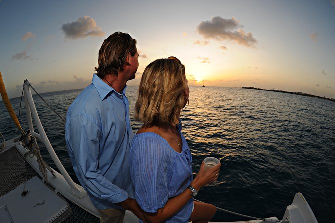 St. Martin Sunset Sail - Leaving Simpson Bay for the South Coast