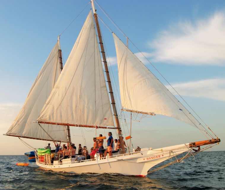 Stock Island Wind & Wine Sunset Sail aboard classic Schooner - Wine, beer, and food on the water